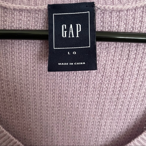 GAP tunic sweater size large with slits - Picture 2 of 6